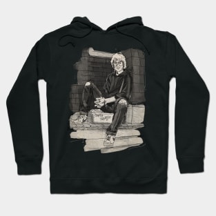 Sophia Petrillo Watercolor Vintage BW Hoodie